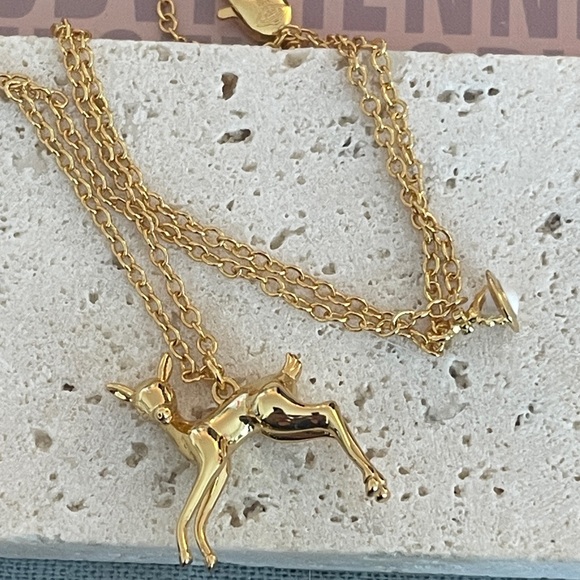 Vivienne Westwood Gold Deer Necklace - Picture 6 of 8